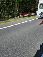 Wypadek śmiertelny między Grodźcem, a Ozimkiem. DK 46 zablokowana