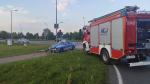 Wypadek na ulicy Częstochowskiej. Radiowóz zderzył się z autem osobowym