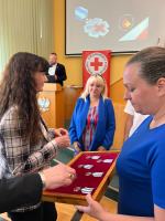 Światowy Dzień Krwiodawstwa i wręczenie odznak "Honorowy Dawca Krwi"