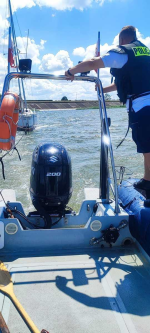 Jacht widmo na Jeziorze Nyskim