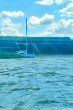 Jacht widmo na Jeziorze Nyskim