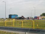 Wypadek ciężarówki na DK46: ruch wahadłowy i interwencja LPR