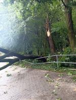  Burze nad Opolszczyzną spowodowały 89 interwencji strażaków 