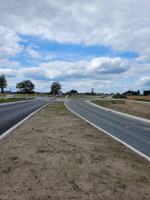 Nowe rondo na DK45 już dostępne dla kierowców. Rozbudowa drogi trwa nadal