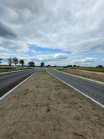 Nowe rondo na DK45 już dostępne dla kierowców. Rozbudowa drogi trwa nadal