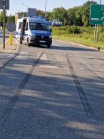 Wypadek na przejściu dla pieszych w Nysie