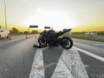 Wypadek na ulicy Wrocławskiej w Opolu. Motocyklista zabrany do szpitala 