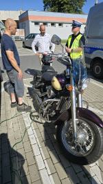 Weekend bezpiecznego motocyklisty. Akcja policyjna we współpracy z WORD Opole