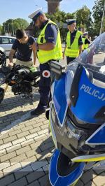 Weekend bezpiecznego motocyklisty. Akcja policyjna we współpracy z WORD Opole