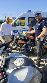 Weekend bezpiecznego motocyklisty. Akcja policyjna we współpracy z WORD Opole