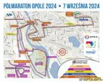 Już dziś Półmaraton Opole - utrudnienia w ruchu i zmiany w komunikacji MZK