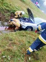 Wypadek na A4 w okolicy Przysieczy 