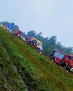 Wypadek na A4 w okolicy Przysieczy 