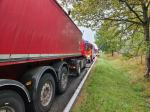Karambol czterech pojazdów na DK45 w Trzebiszynie. Droga już przejezdna