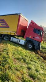 Wypadek na DK 46 - jedna osoba trafiła do szpitala