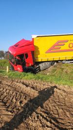 Wypadek na DK 46 - jedna osoba trafiła do szpitala