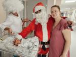 Święty Mikołaj odwiedził także Kliniczne Centrum Ginekologii i Położnictwa