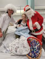 Święty Mikołaj odwiedził także Kliniczne Centrum Ginekologii i Położnictwa