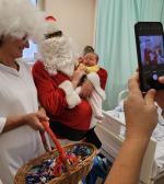 Święty Mikołaj odwiedził także Kliniczne Centrum Ginekologii i Położnictwa
