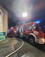 Pożar kotłowni w Pokrzywnicy. Dwie osoby podtruły się dymem