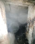 Pożar kotłowni w Pokrzywnicy. Dwie osoby podtruły się dymem