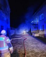 Pożar samochodu osobowego w Urbanowicach