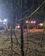 Poborszów: Mężczyzna przygnieciony przez elementy konstrukcyjne pustostanu