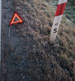 Śliska nawierzchnia przyczyną zdarzenia na DK46 - apel o ostrożność na drodze