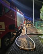 Pożar domu w Kędzierzynie-Koźlu