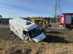 Wypadek na obwodnicy Malni i Choruli. Jedna osoba trafiła do szpitala
