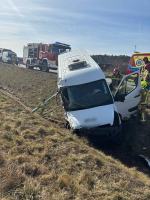Wypadek na obwodnicy Malni i Choruli. Jedna osoba trafiła do szpitala