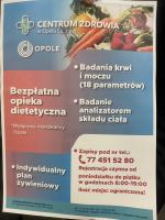 Bezpłatne konsultacje i badania dietetyczne dla mieszkańców Opola. Rusza nowy program zdrowotny