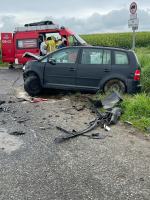 Dwie osoby poszkodowane w wypadku w Roszowicach. Jedna trafiła do szpitala
