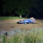 Dachowanie samochodu w Ziemiełowicach