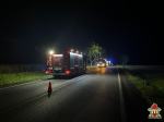 Motocyklista potrącił dwóch pieszych pod Byczyną - obaj byli pod wpływem alkoholu