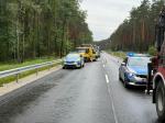 Śmiertelny wypadek na DK45. Śledztwo w sprawie spowodowania wypadku ze skutkiem śmiertelnym