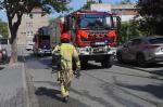 Pożar w mieszkaniu przy ul. Waryńskiego w Opolu - dziewczynka trafiła do szpitala