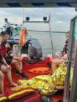 Człowiek za burtą. Szczęśliwy finał akcji