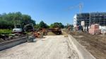 Ulica Wisławy Szymborskiej w budowie. "Wrocławska Bis" nabiera kształtu