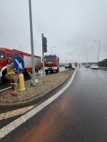 Wypadek na skrzyżowaniu DK40 i DK45. Do szpitala trafiło dziecko i osoba dorosła