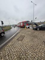 Wypadek na skrzyżowaniu DK40 i DK45. Do szpitala trafiło dziecko i osoba dorosła