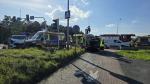 Zderzenie karetki i busa na obwodnicy Opola. Interweniował śmigłowiec LPR