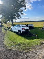 Wypadek na DK38. Dziecko i dorosły trafili do szpitala