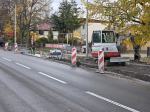 Postępują prace na ulicy Częstochowskiej