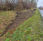 Wypadek na drodze wojewódzkiej nr 409. Starszy mężczyzna trafił do szpitala