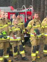 Strażacy OSP trenowali ratownictwo wodne i działania przy pożarach aut elektrycznych