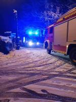 104 interwencje straży po intensywnych opadach śniegu