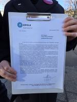 Opole: "Apelujemy do prezydenta o przywrócenie przejść dla pieszych"