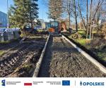 Nowa infrastruktura pieszo-rowerowa przy ul. Batalionów Chłopskich. Trwają pierwsze prace