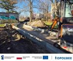 Nowa infrastruktura pieszo-rowerowa przy ul. Batalionów Chłopskich. Trwają pierwsze prace